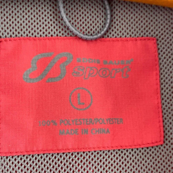Eddie Bauer Sport Jacket Mens L Red 2379 - Picture 3 of 8